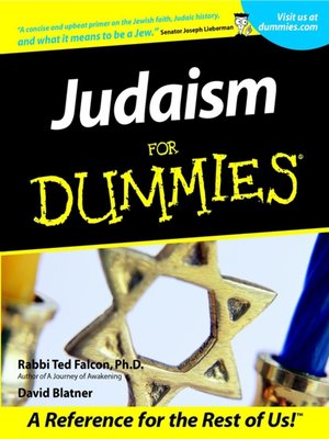 cover image of Judaism For Dummies